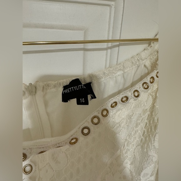 Pretty little thing lace midi dress UK 14 - Picture 8 of 8